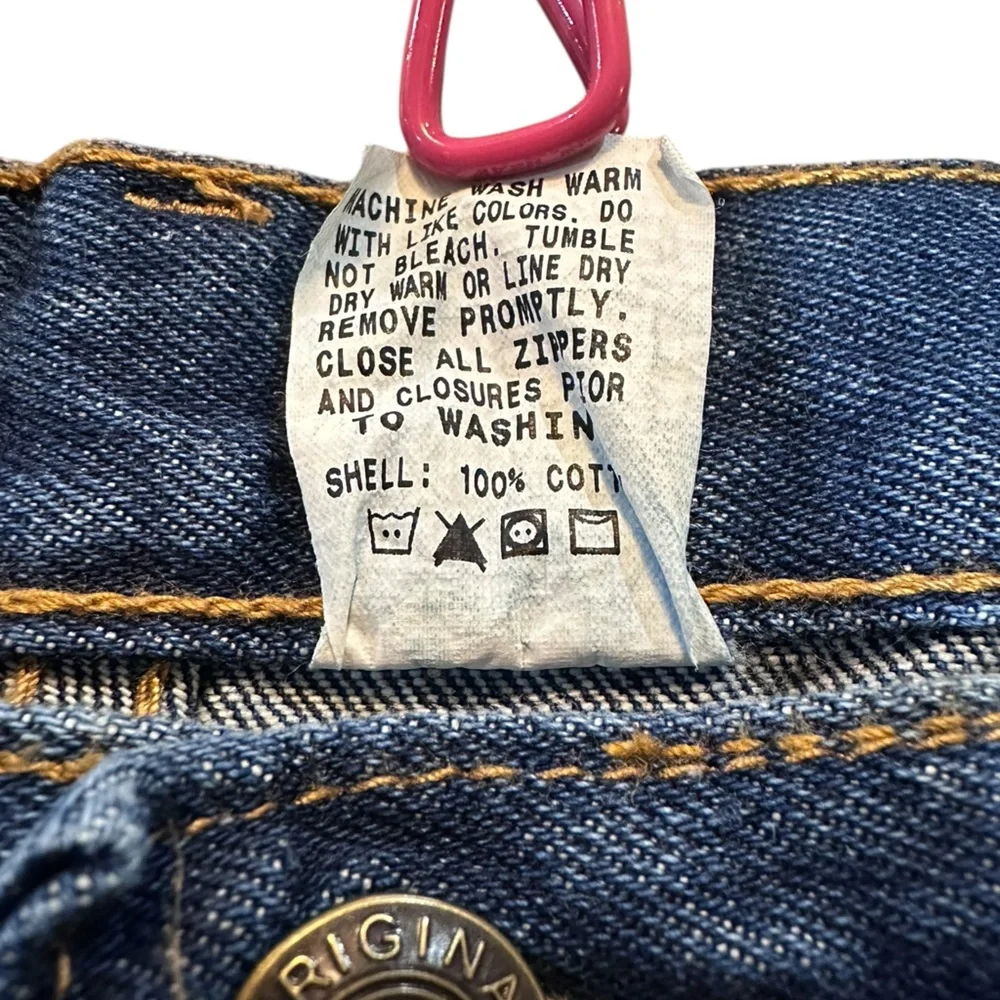 Original Real Work Wear Men’s 5-Pocket Jeans Size 36 x 32 Straight Classic Denim